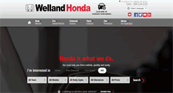 Desktop Screenshot of hondawelland.ca